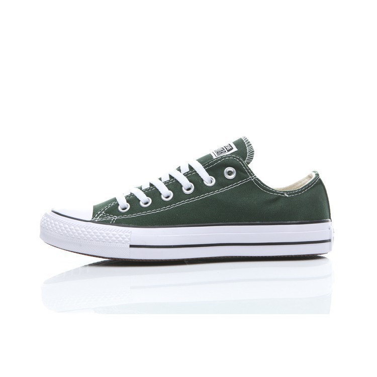 dark green converse low tops