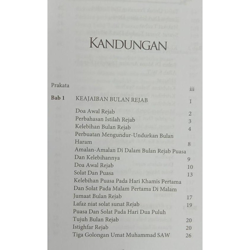 KEAJAIBAN REJAB, SYA'BAN & RAMADHAN (READY STOCK)