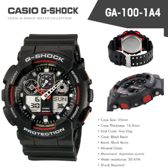ga 100 size