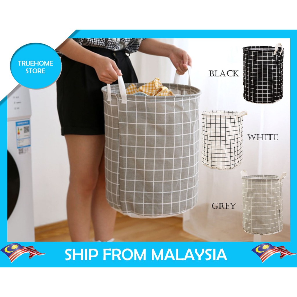  Ready Stock Laundry Basket Bakul  Baju  Kotor  Storage 