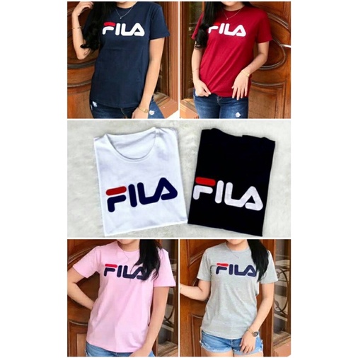 Fila Tshirt Tops Prices And Promotions Women Clothes Aug 2021 Shopee Malaysia