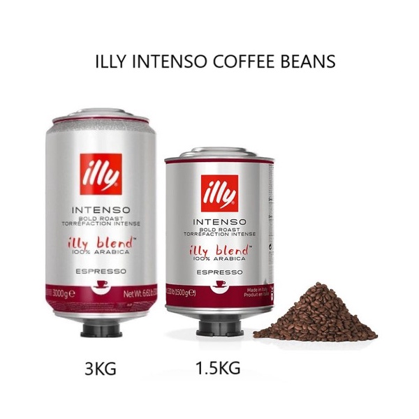 ILLY Coffee Bean Dark/Bold/Intenso Roast Beans for Hotel/Restaurant