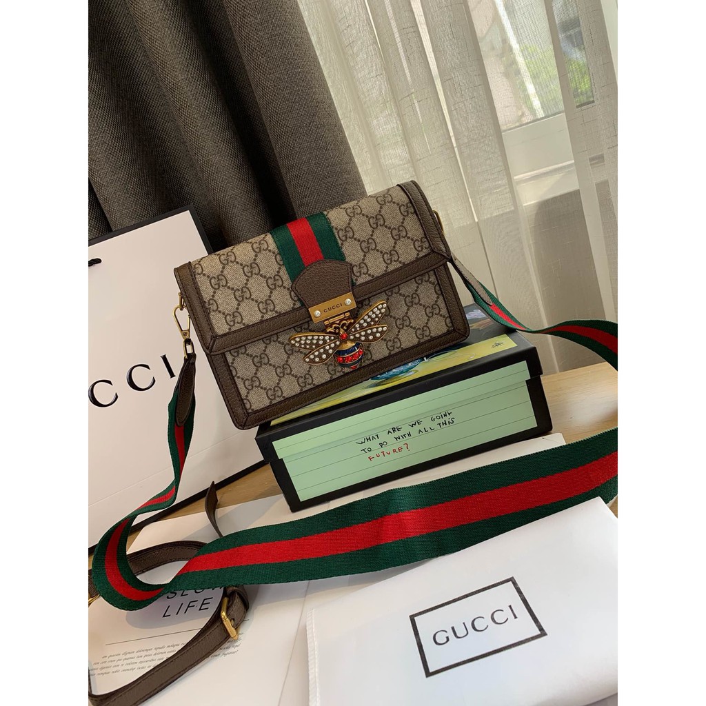 gucci bee sling bag