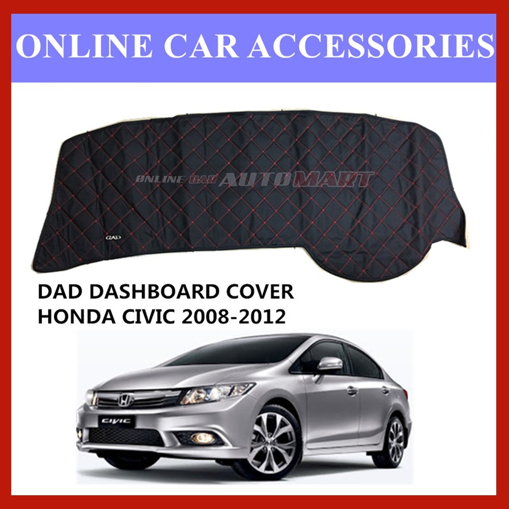 DAD Non Slip Dashboard Cover - Honda Civic Yr 2008-2012