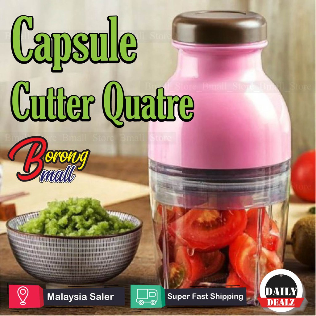 Capsule Cutter Quatre Food Processor  Blenders,Mixers Grinder Chopper/Pengisar Makanan