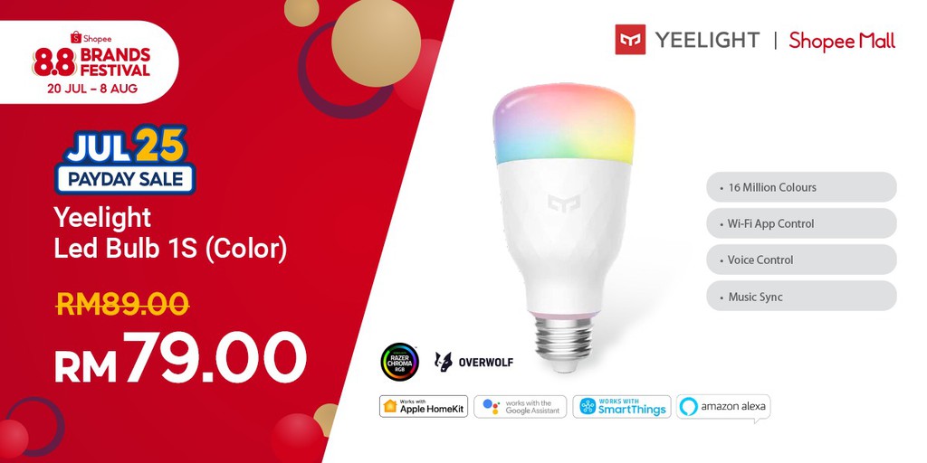 Yeelight Malaysia Official Store, Online Shop | Shopee Malaysia