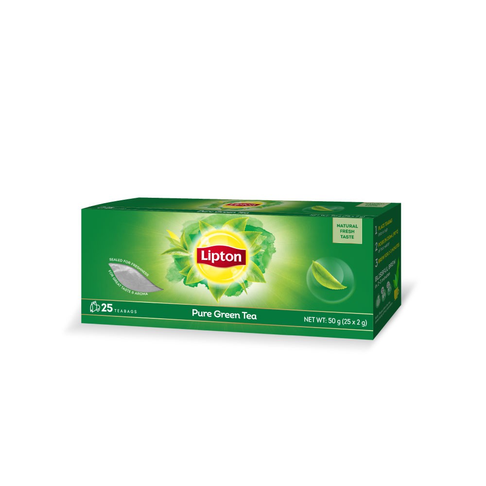 Lipton Pure and Light Green Tea Bags