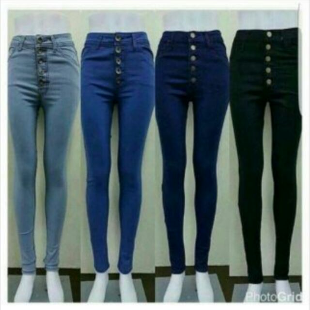 vice high waisted coated skinny jeans