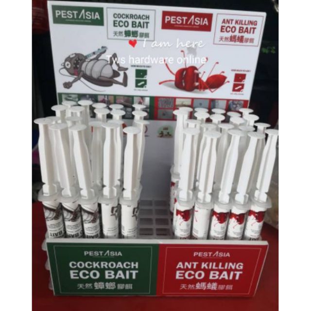 Pest Asia Ant Killing Eco Bait Ubat Semut Cockroach Lipas 