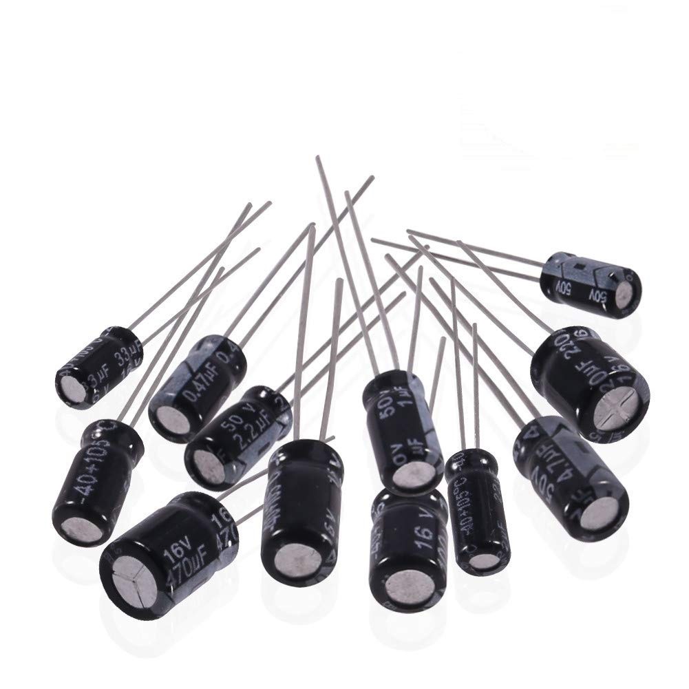 Electrolytic Capacitor 100uF Kapasitor Elektrolitik Electronic