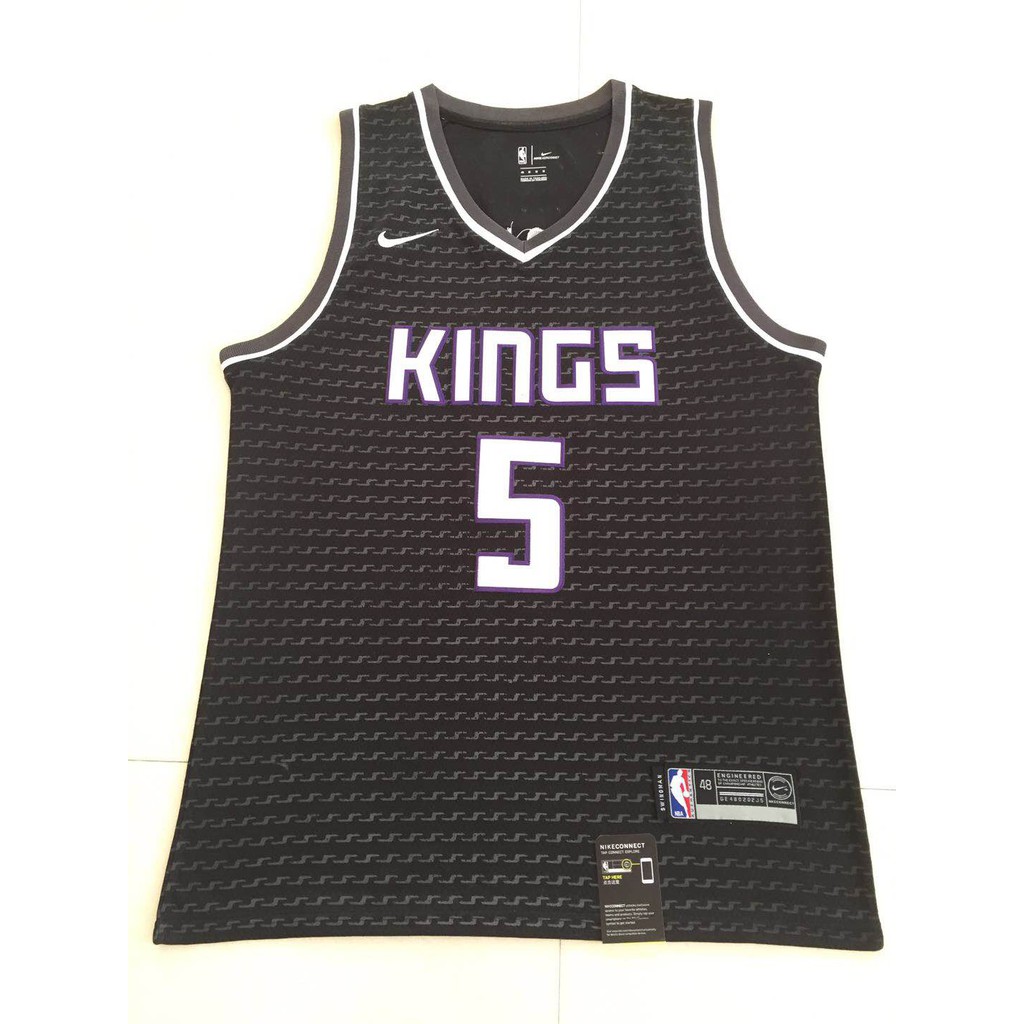 sacramento kings jersey black