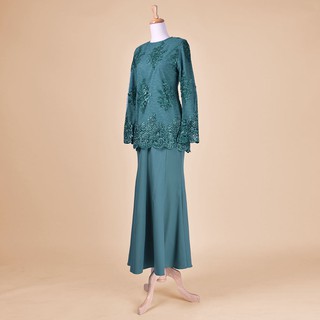 Baju Kurung Moden Mini Raya 8033 XS XL Light Brown Baju Kurung Moden Mini Raya 8033 XS XL Light Brown
