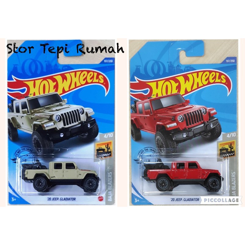 hot wheels jeep gladiator