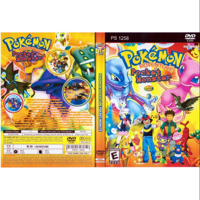 pokemon games for ps2