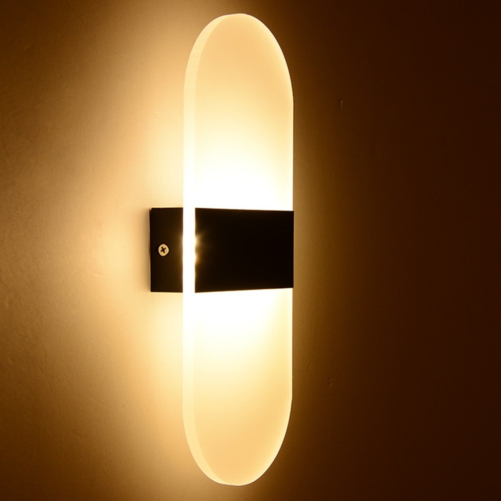 Modern Sconce Led Wall Lamp 9W 12W 12W Acrylic Light Lamp ...