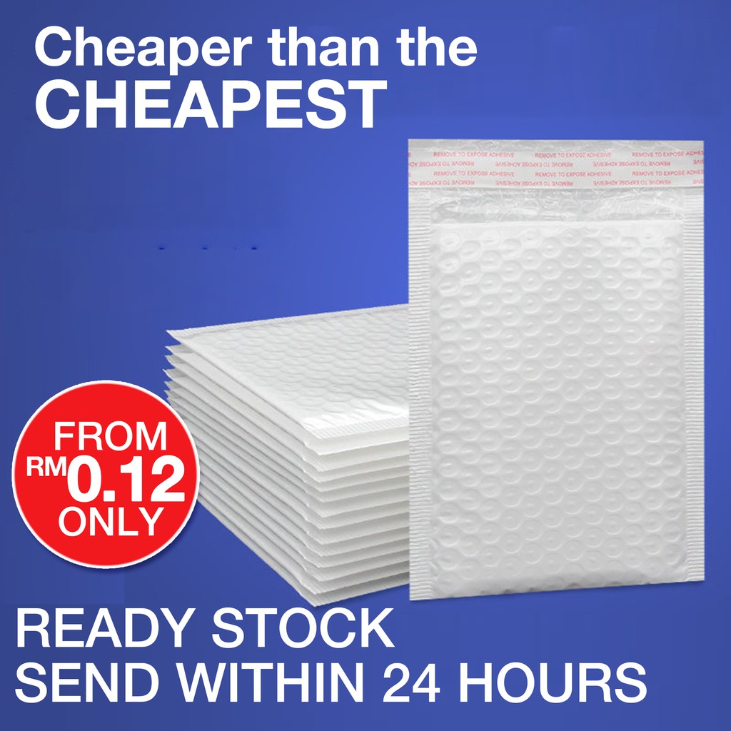 Cheaper Than Cheapest Ready Stock Bubble Wrap Envelope Bubble Envelope ...