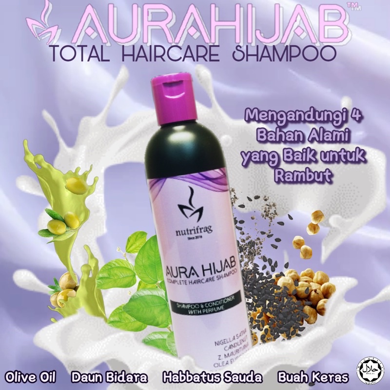 ORI AURAHIJAB SHAMPOO | SYAMPU RAWATAN AURAHIJAB | with freegift RM20.00 - RM60.00