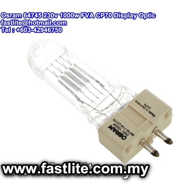 CP70 230v 240v 1000w Gx9.5   Stage Lamp Lampa Bulb 