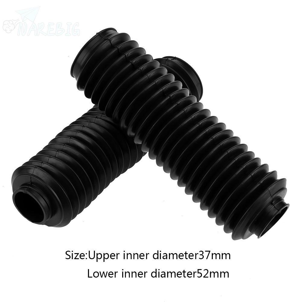 2Pcs //Pair 37mm Motorcycle Fork Rubber Boot Shock Damper Dust Cover Pit Dirt Hot