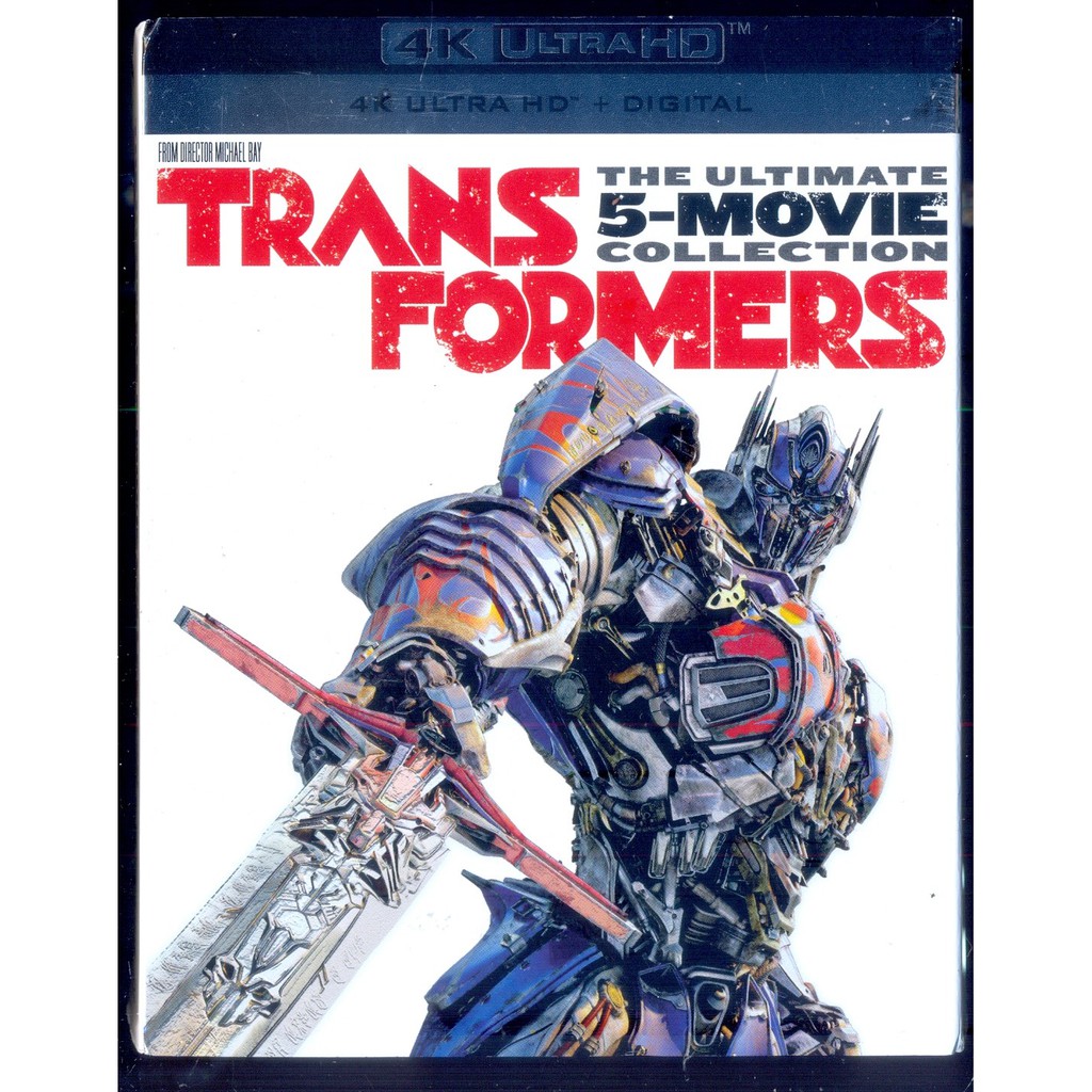 transformers 5 movie collection blu ray