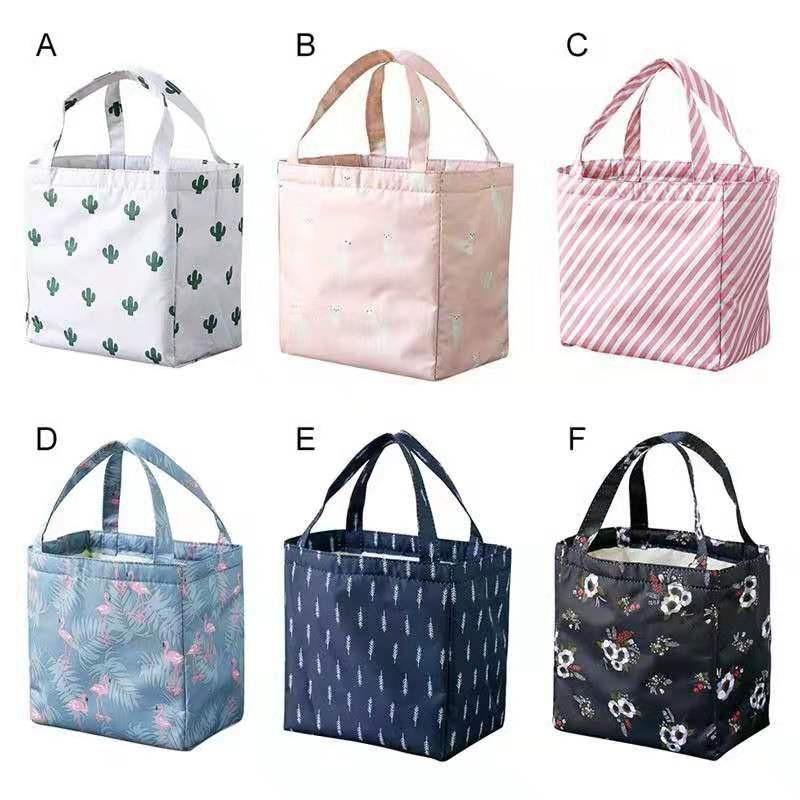 Office Picnic Insulated Thermal Lunch Bag Food Thermal Tote Bag/Beg ...