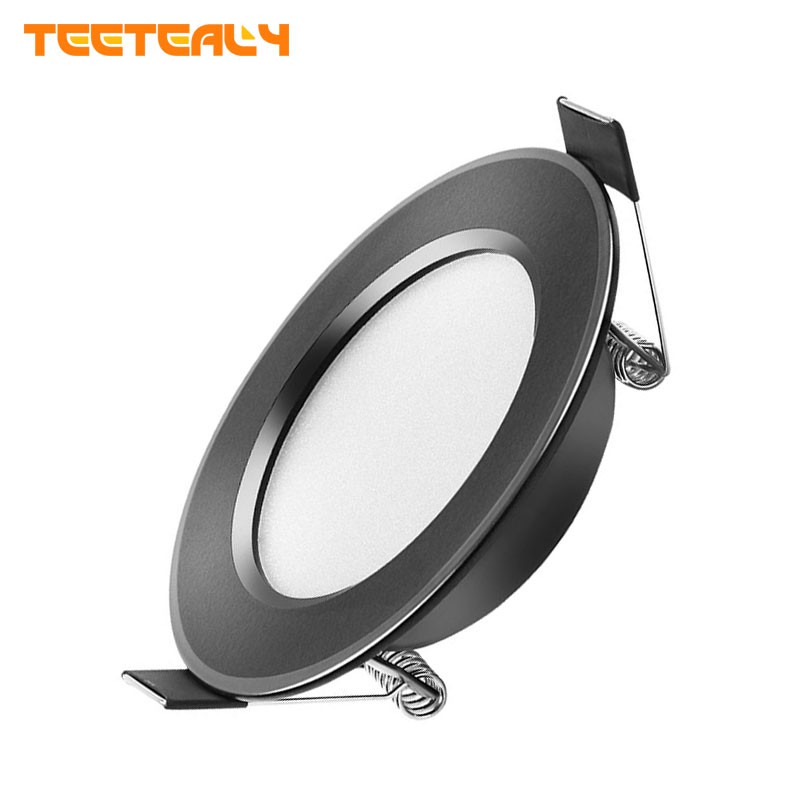 LED downlight black color 220V 3W 5W 7W 9W 12W 15W ...