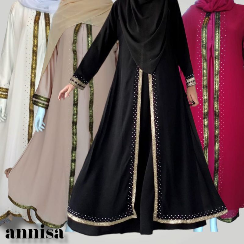 Annisa ABAYA COUPLE Mother And Children ALKHATIB COLLECTION | Shopee ...