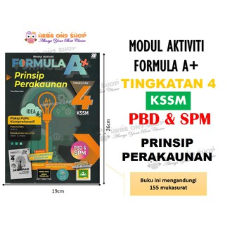 Modul Aktiviti Formula A+ Tingkatan 4 KSSM 2020 PBD & SPM 