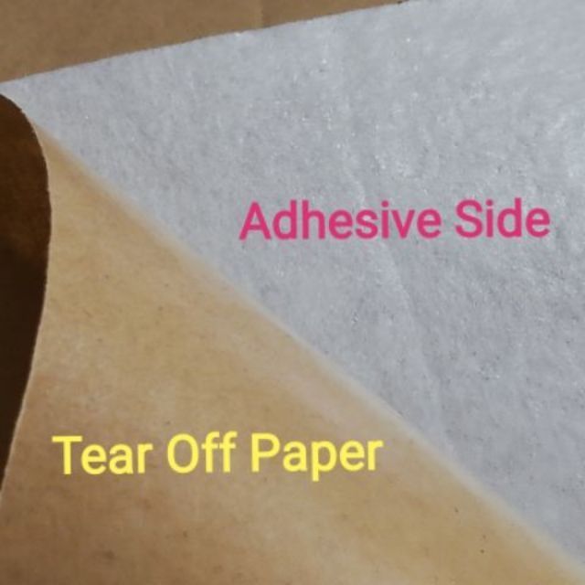 1 Meter Self Adhesive Glue Stick On Fusible Woven Interfacing Batting