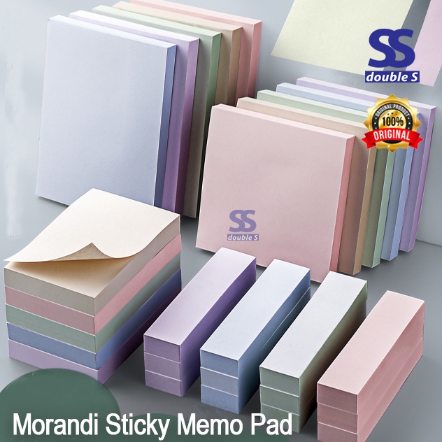 Morandi Sticky Notes/Memo Pad/Label Sticky Note/Bookmark Sticker Note ...