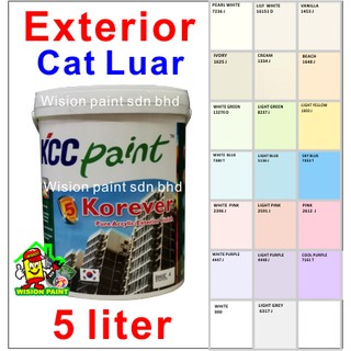 Kcc Koramel H2o Water Based Paint For Wood Metal 5l Shopee Malaysia