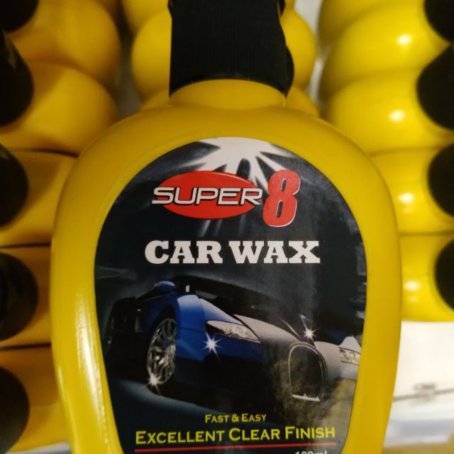 [READY STOCK] 100ml Super 8 Car Wax Polish Glossy / Pengilat Motor & Kereta Shopee Malaysia