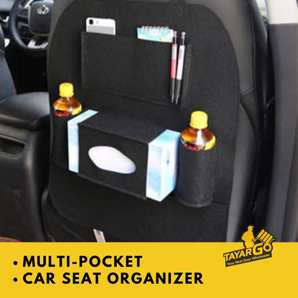 TAYARGO Car Organizer Compartment Organizer Car Back Seat Organizer Car