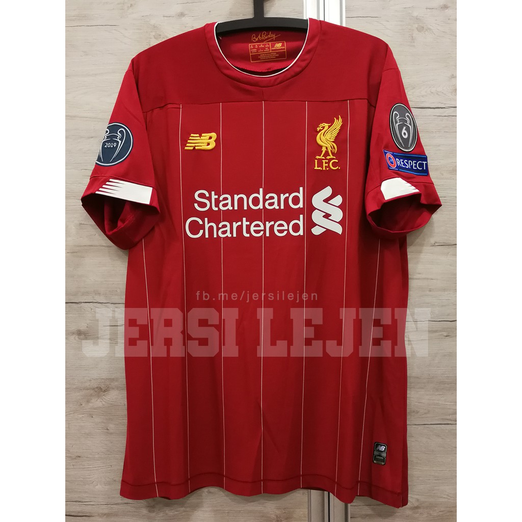 liverpool champions league jersey 2019