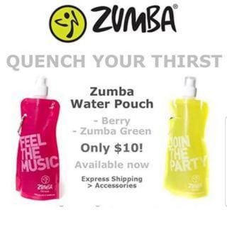 Zumba Join the Party Water Pouch Berry 
