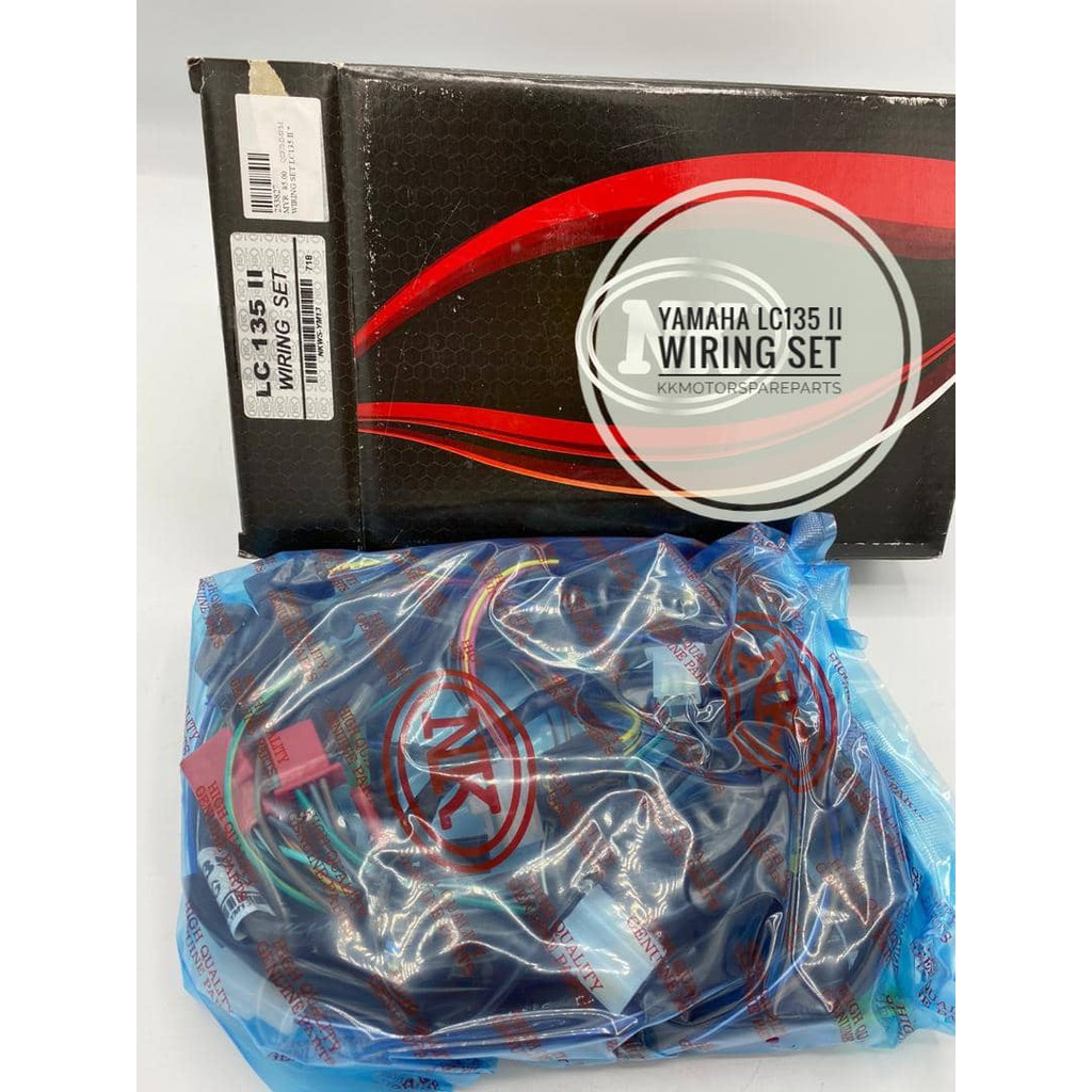 WIRING • YAMAHA LC135 V2 LCV2 WIRING HARNESSES Complete set (NK ...