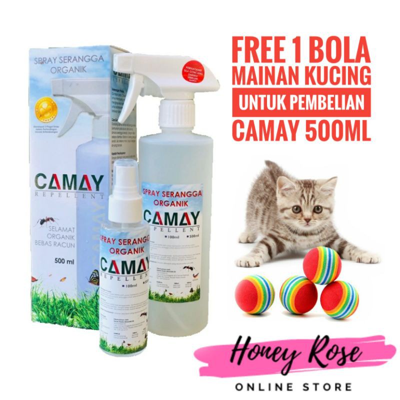 ins style】HILANGKAN KUTU KUCING DENGAN SPRAY CAMAY Camay 