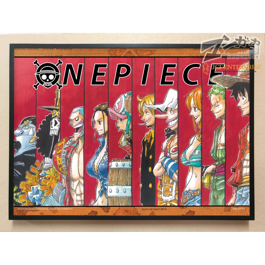 [MANGACCA] One Piece Hand Drawn Gold Dust A3 Anime Printed Poster 海贼王