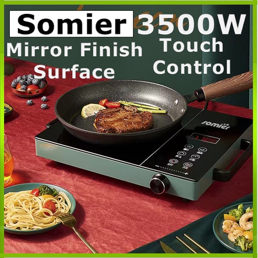 RM79.90电陶炉 3500W Sonier Induction Electric Infrared Ceramic Cooker Hob Stove Touch Control CLASSI Furnace Cooktop 電磁爐