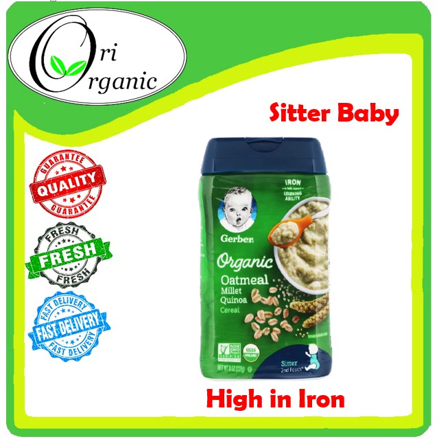 gerber quinoa cereal