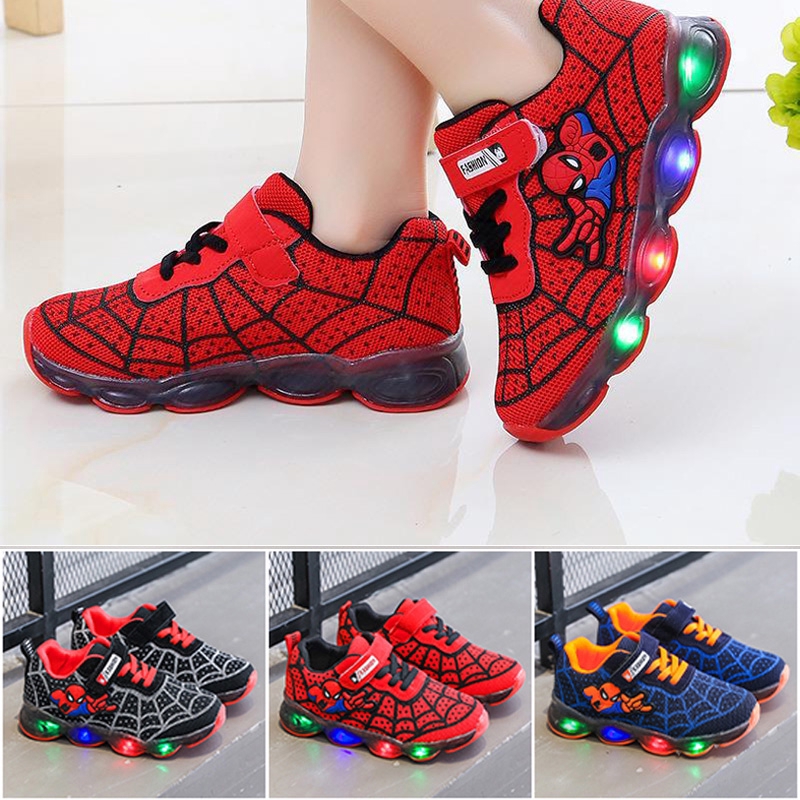 boys spiderman shoes