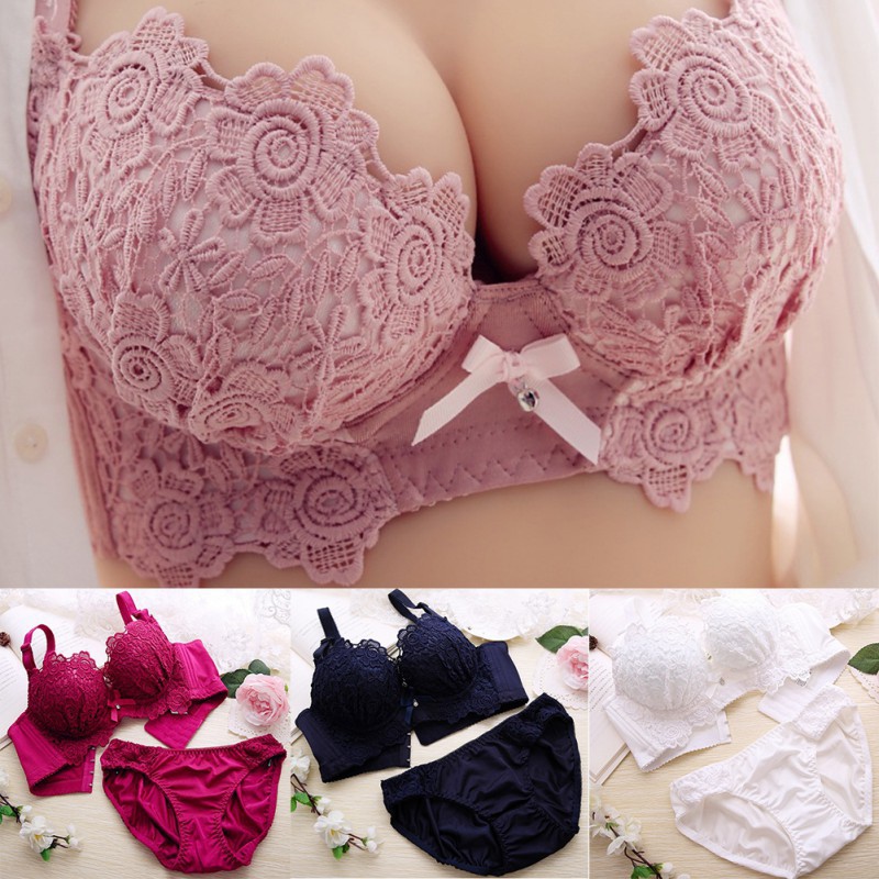 Baju Dalam Wanita Set Seluar Dalam Push Up Bra Set Baju Dalam Murah Shopee Malaysia