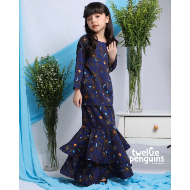 Tm Readystock Baju Kurung Kebaya Peplum Budak Koleksi Raya Terkini Lace Batik Cotton Warna Tema Sedondon Ibu Dan Anak Shopee Malaysia