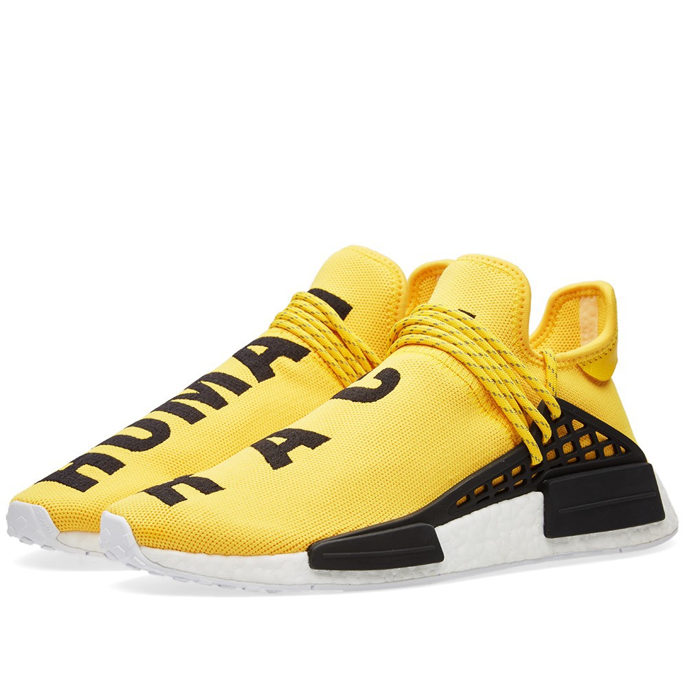 human race yellow and blue