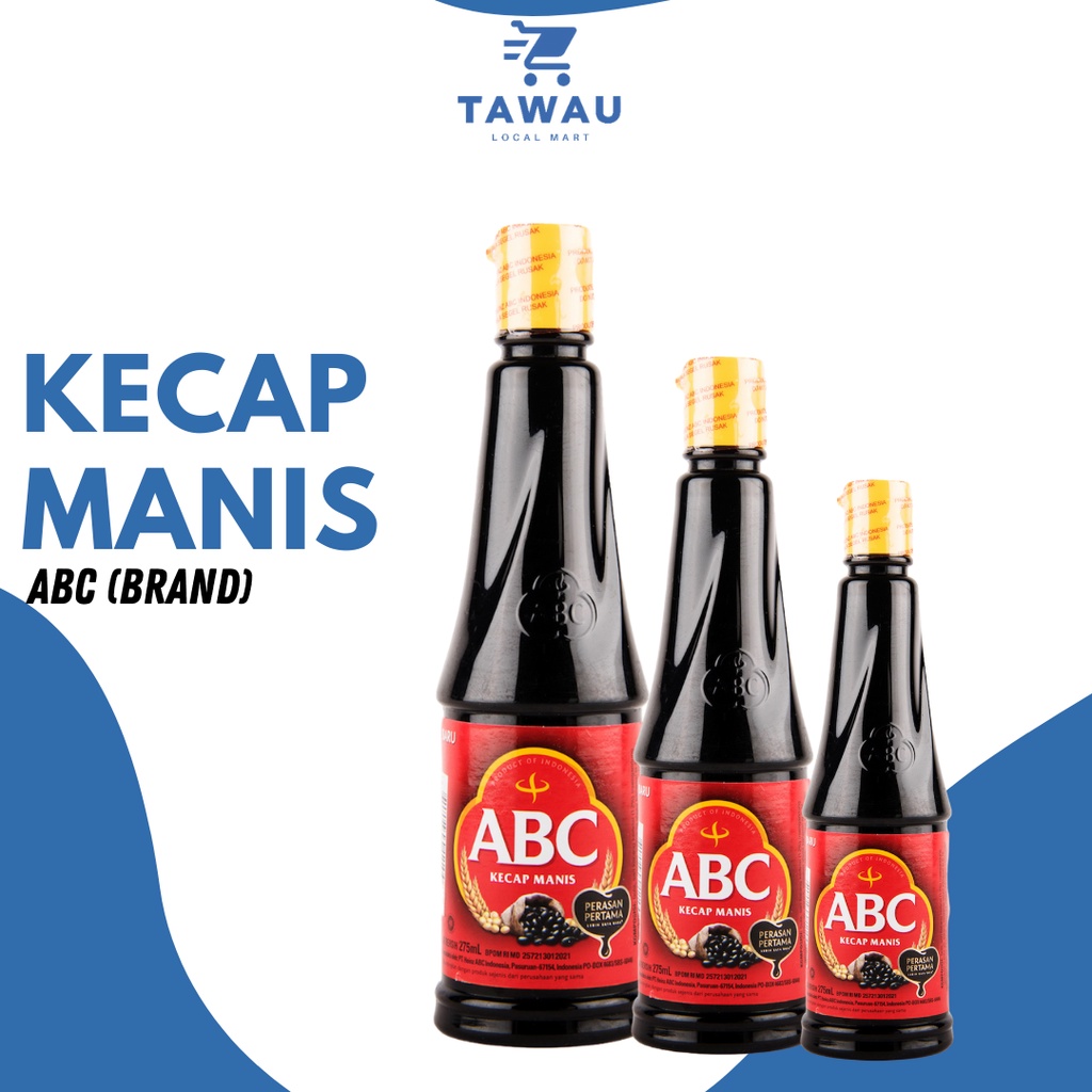 Kicap Manis ABC Indonesian Brand Sweet Sauce 135ml/250ml/500ml Shopee