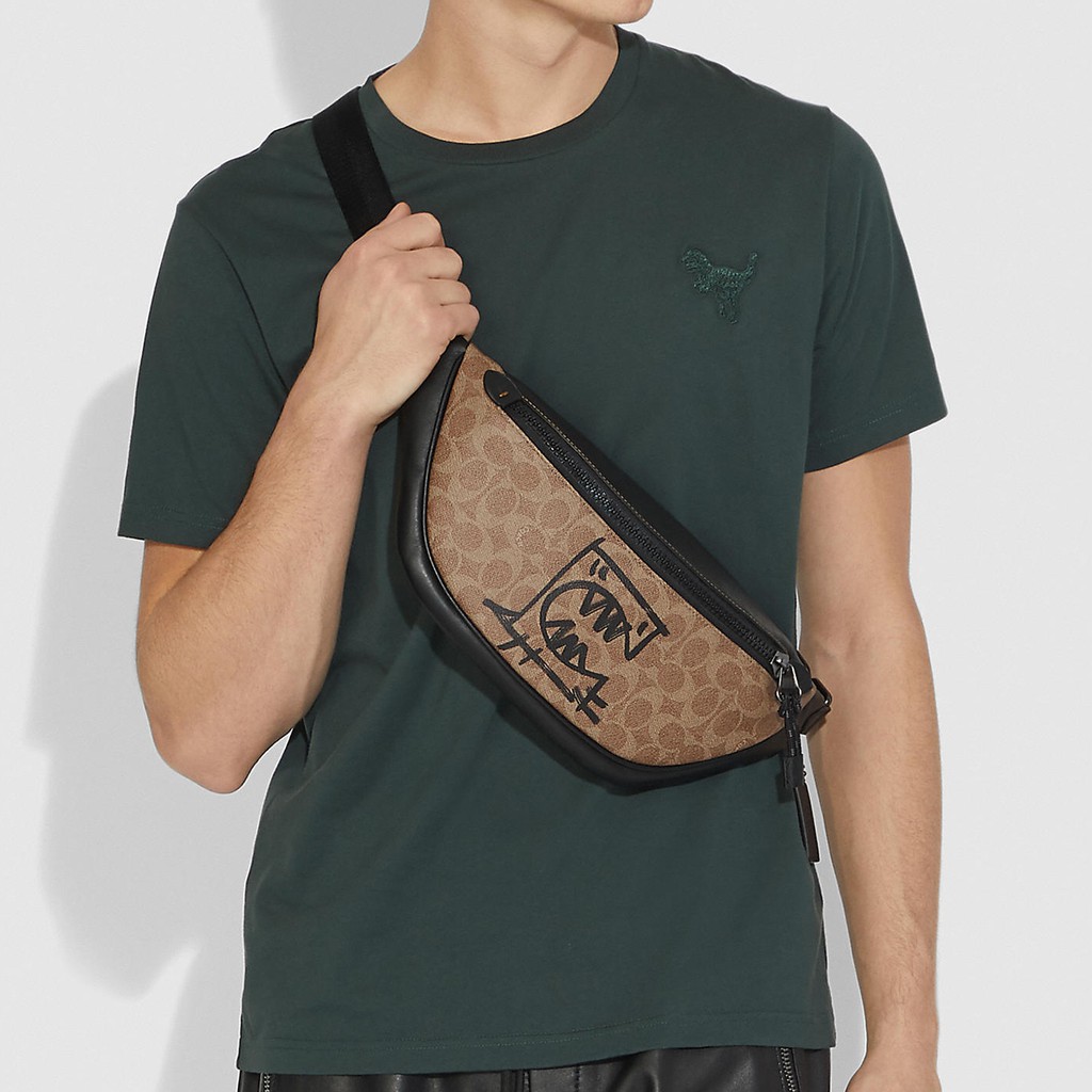 rivington belt bag in signature canvas