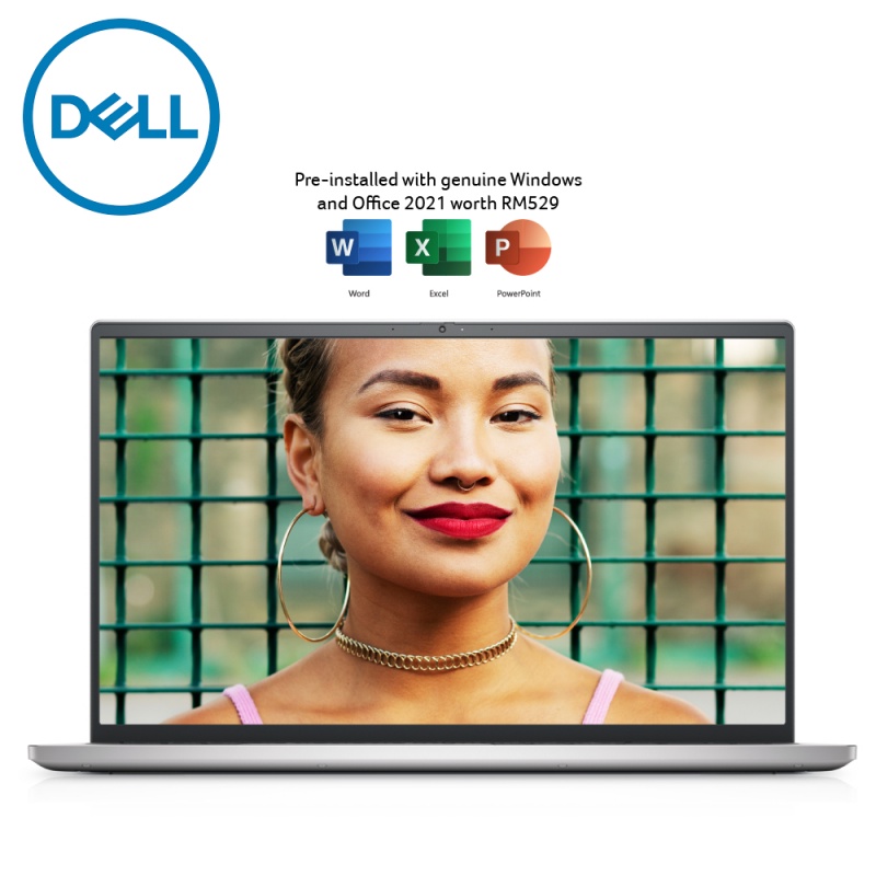 Dell Inspiron 15 Plus 7510 80853050TiW11 15.6'' FHD Laptop Silver