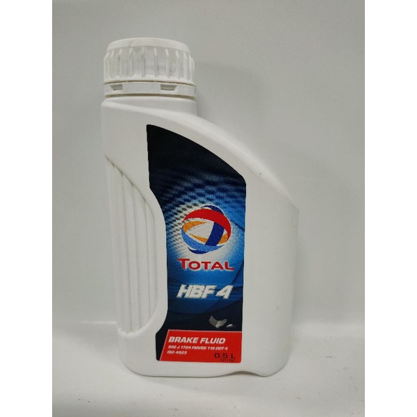 FREE STICKER!!! Total HBF 4 Brake Fluid Dot 4 (500ml) | Shopee Malaysia
