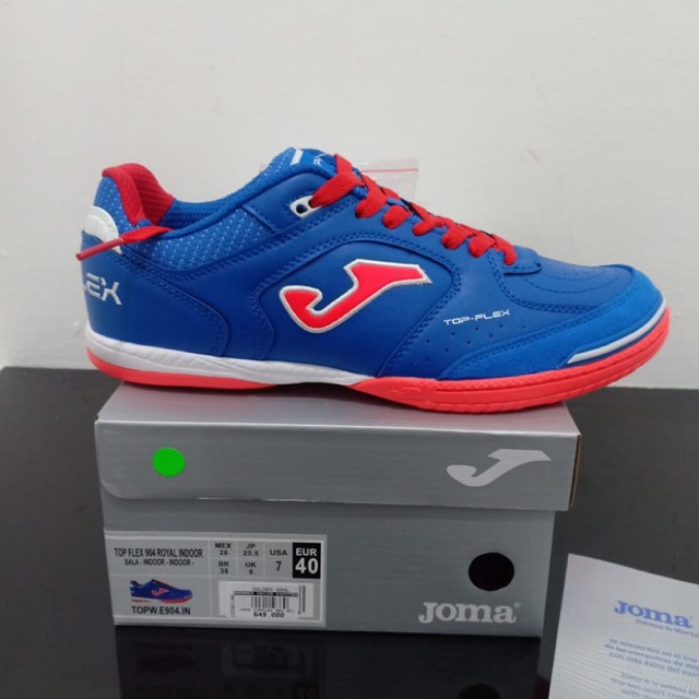 Futsal Shoes - Joma Top Flex 904 Royal | Shopee Malaysia