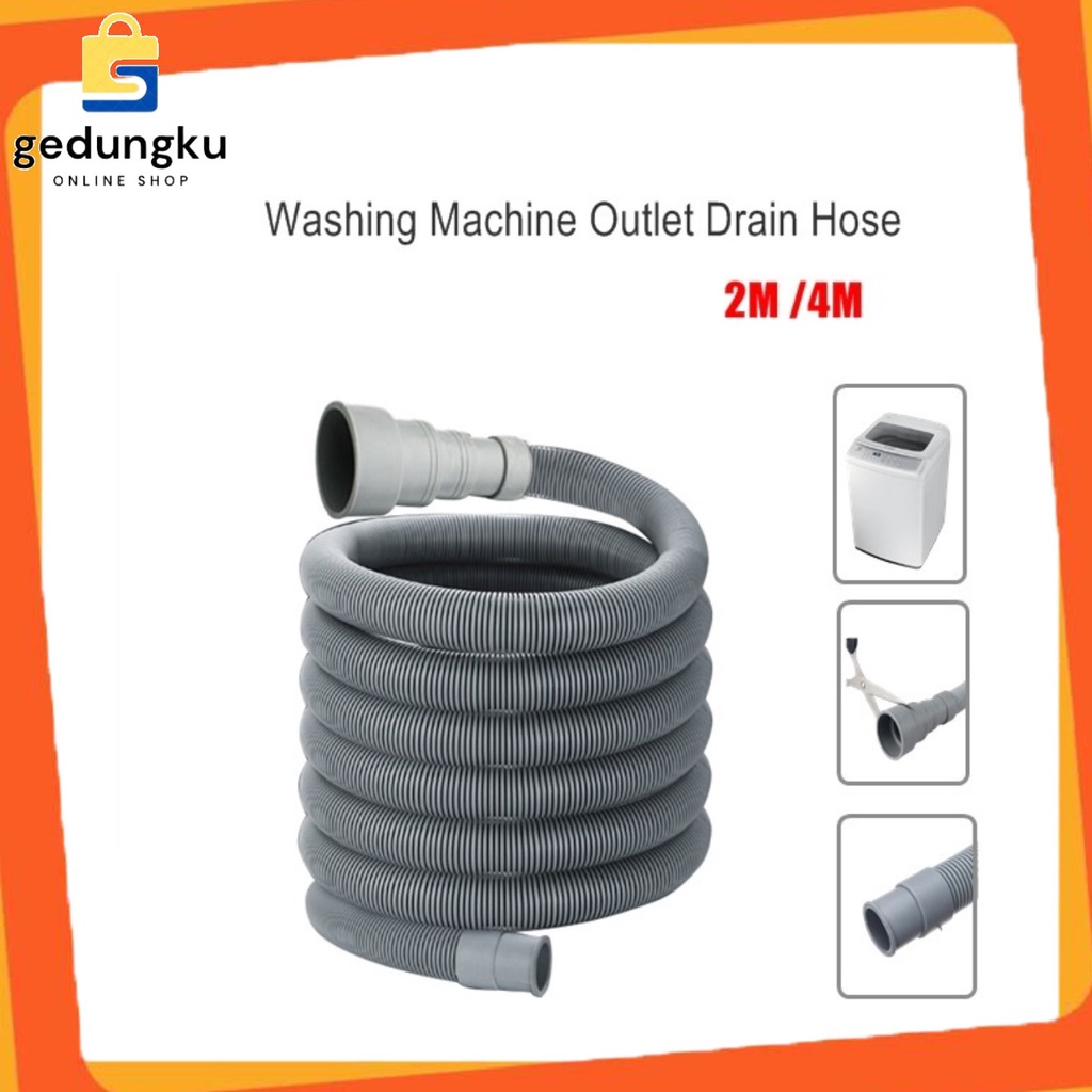 Washing Machine Dishwasher Drain Hose Outlet Water Pipe (2m,4m ...